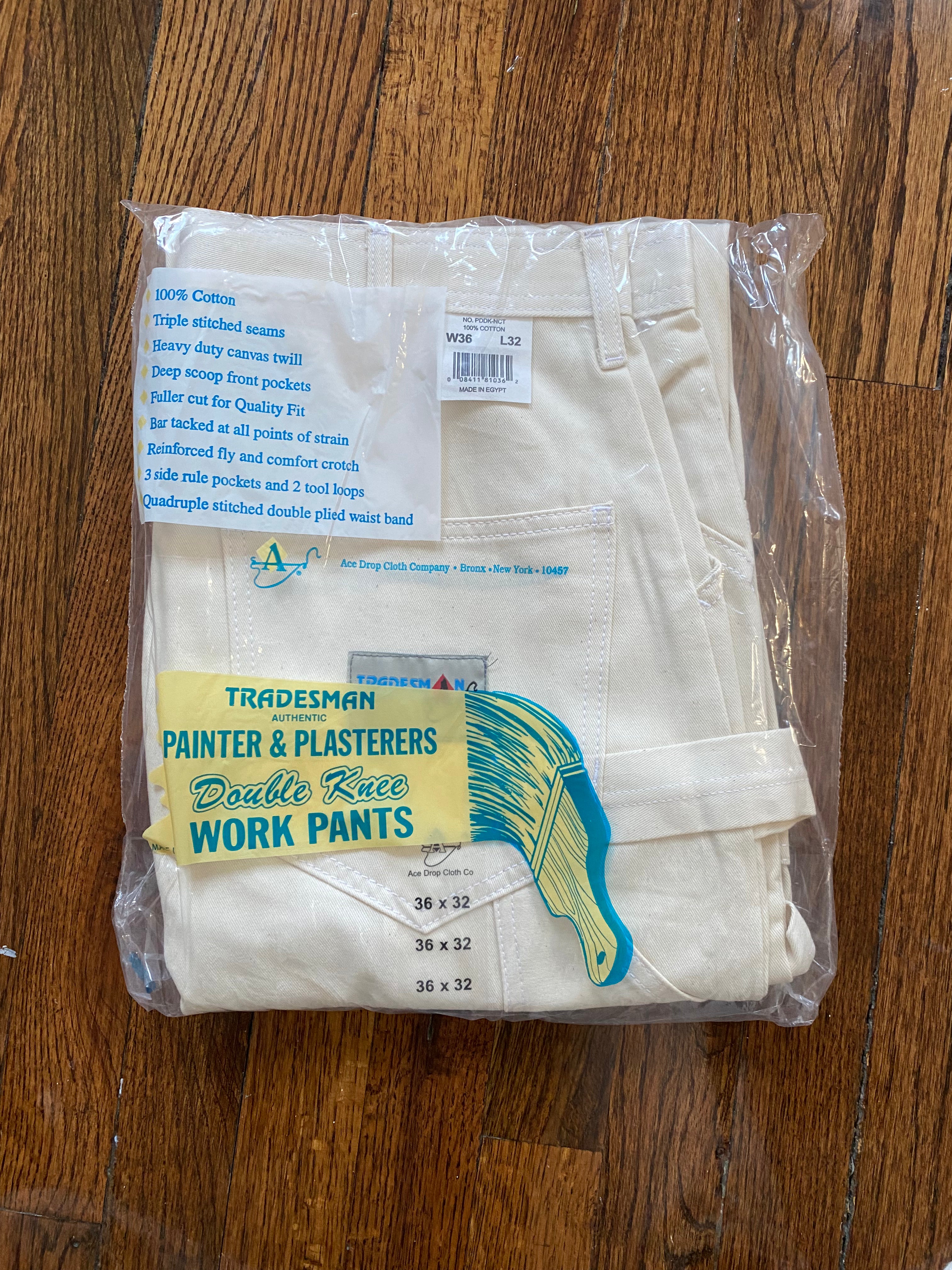 Tradesman Painter's Pants – Unbleached Apparel Tradesman Painter's Pants – Unbleached Apparel