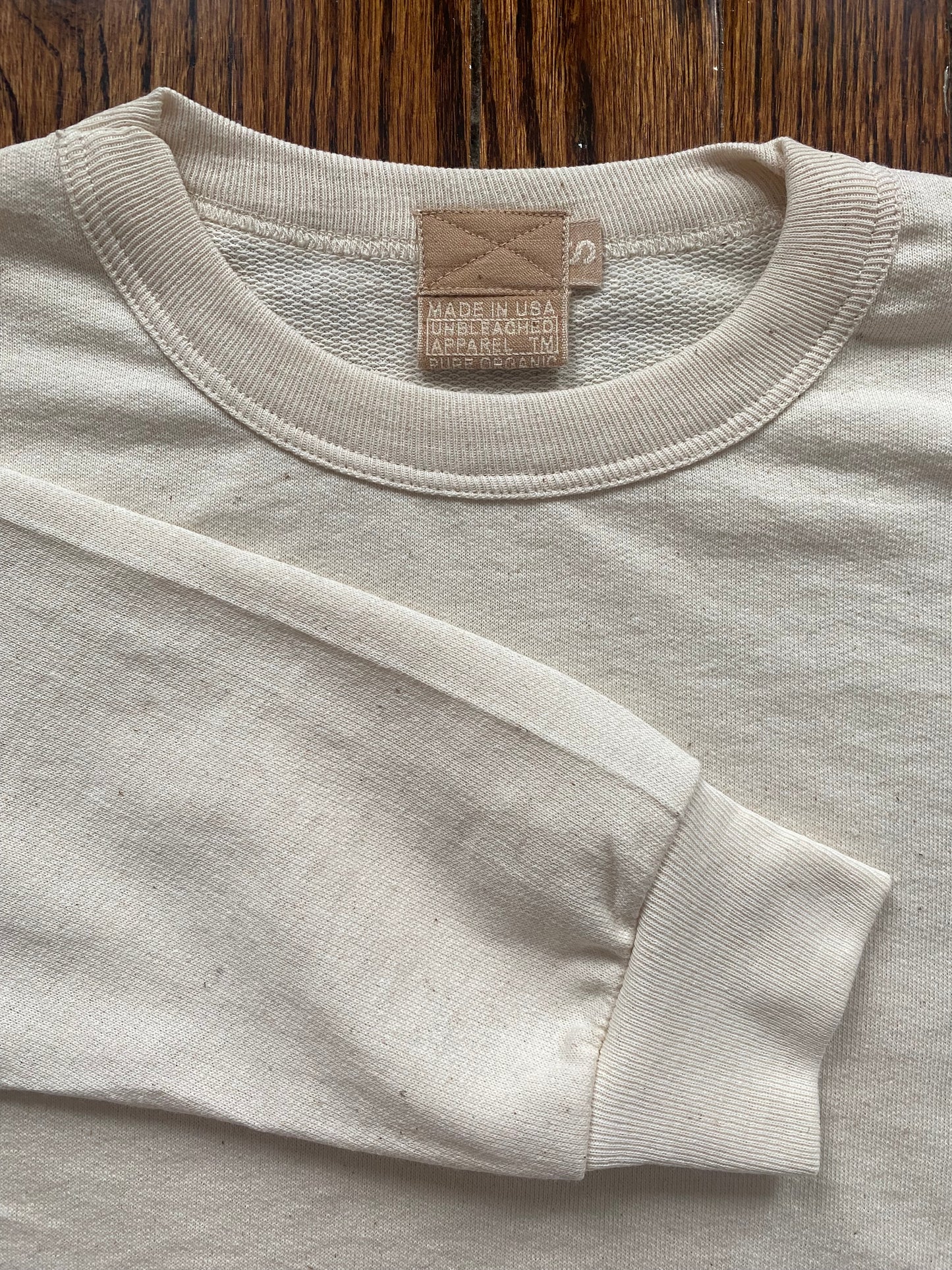 Unbleached Crewneck Sweatshirt