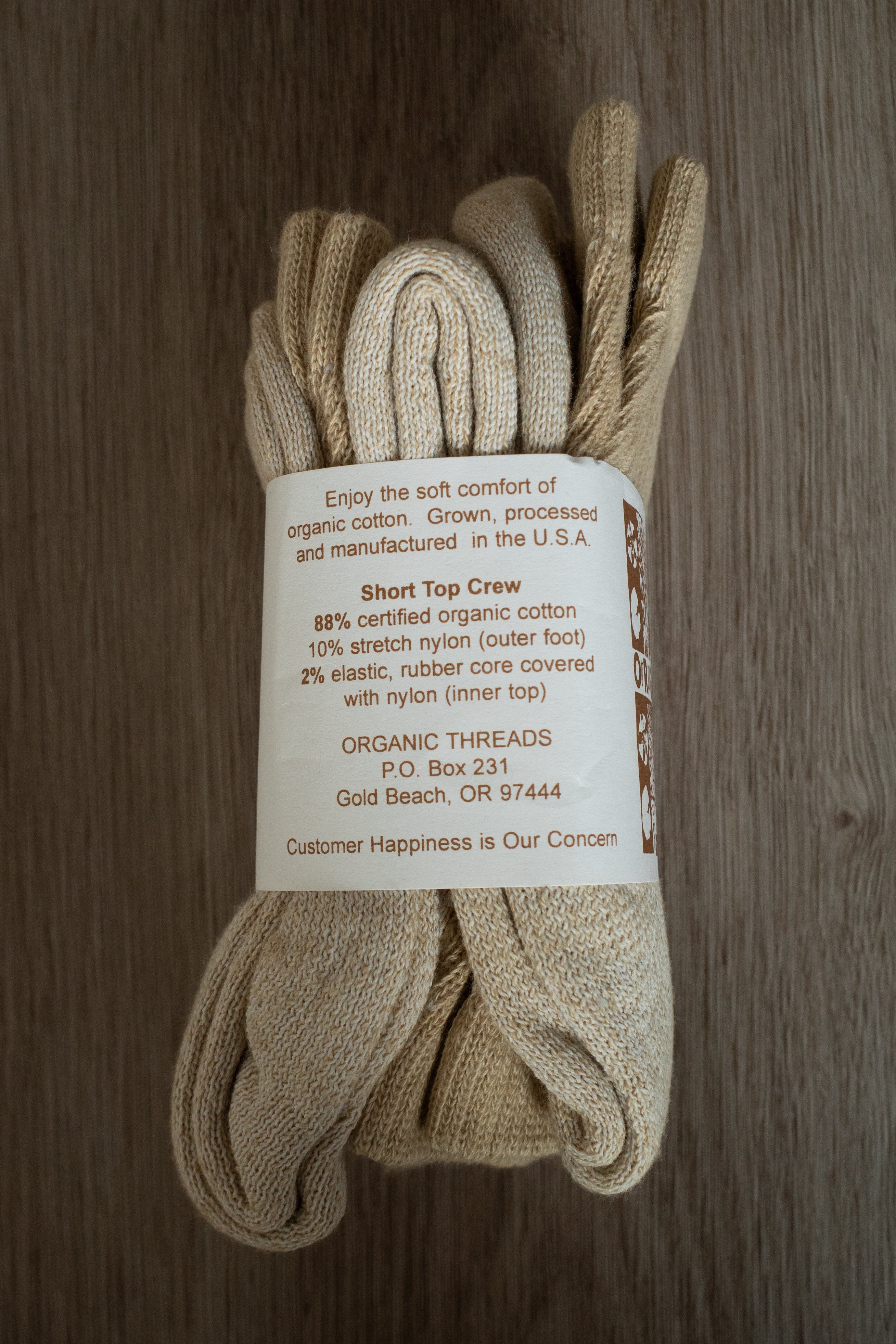 Foxfibre®️ Short Top Socks 3-Pack