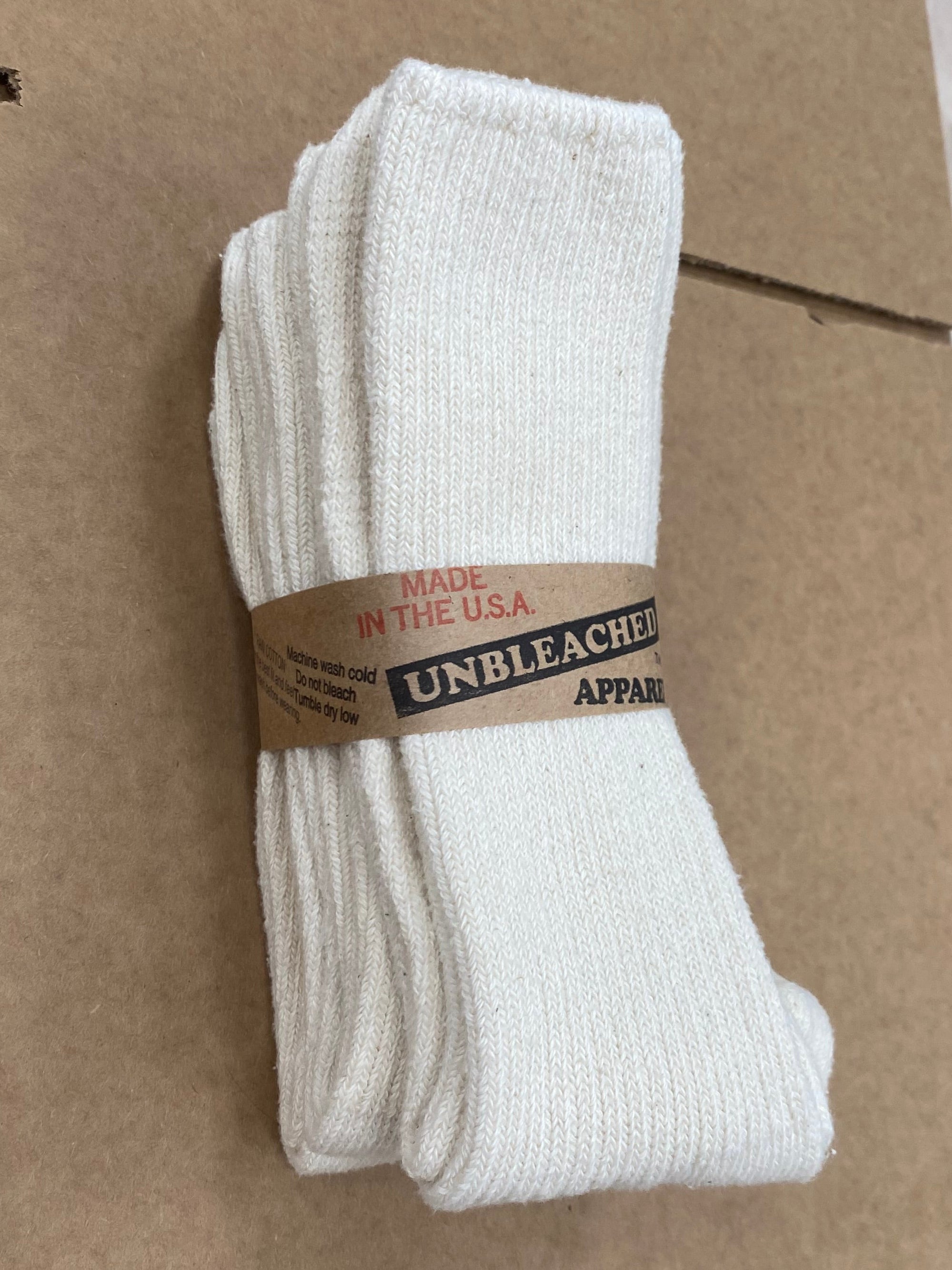 Organic Cotton Crew Socks 3-Pack