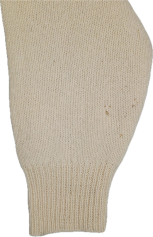 SHETLANDER Undyed Wool Sweater Vintage