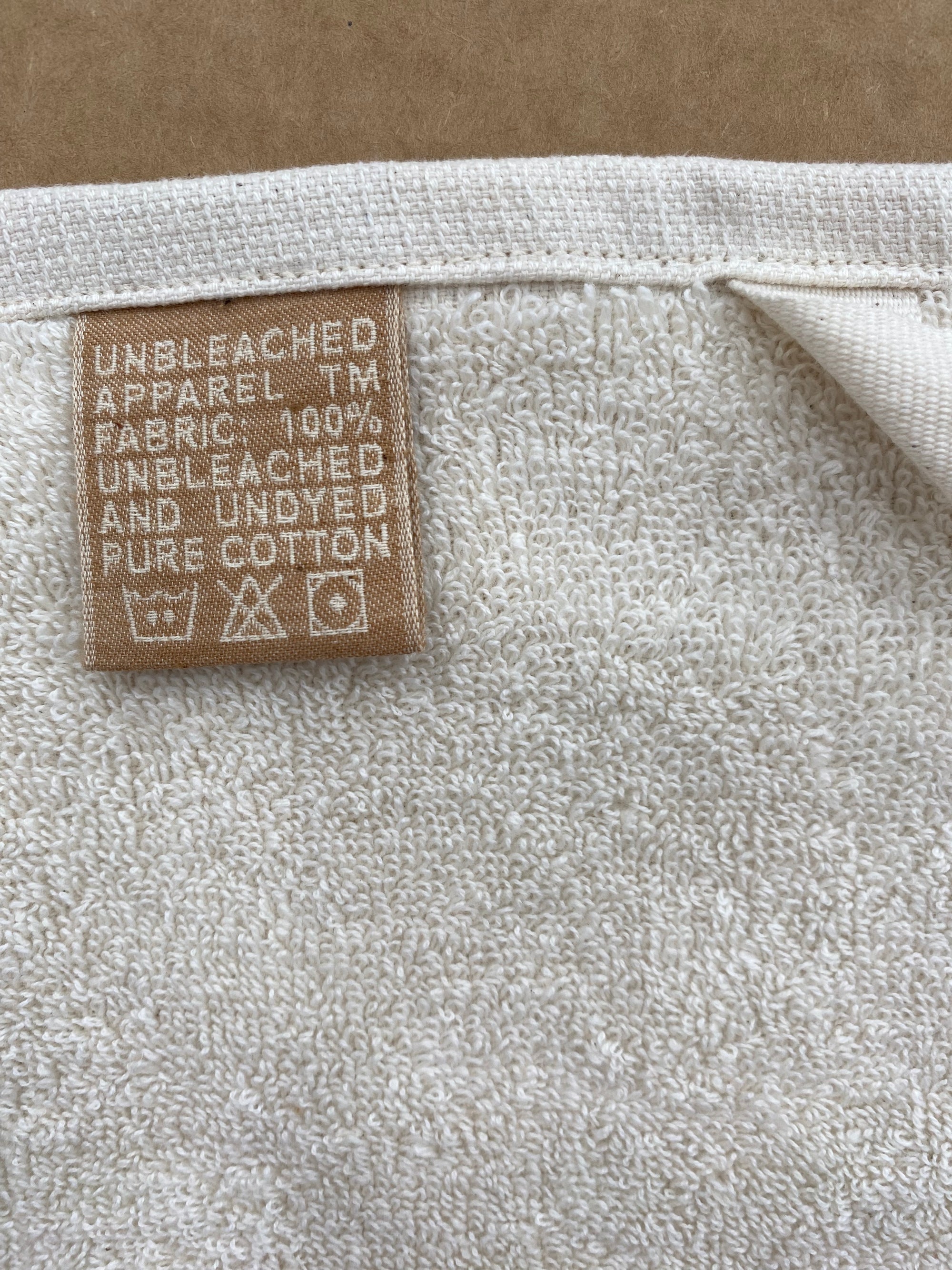 Unbleached Washcloths