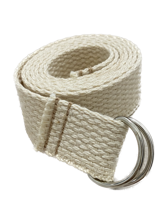 Cotton Web Slim Belt