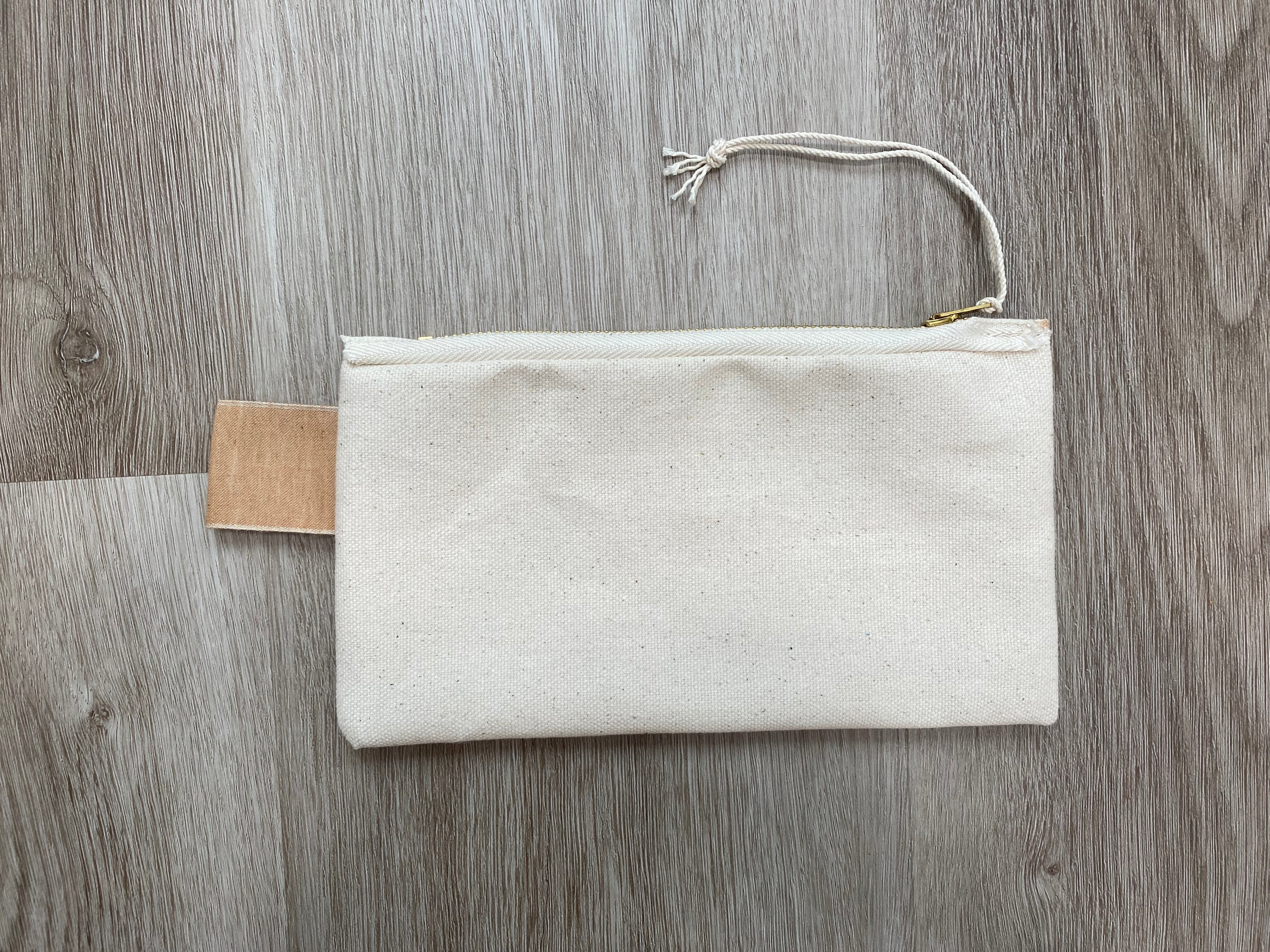 Unbleached Pencil Case
