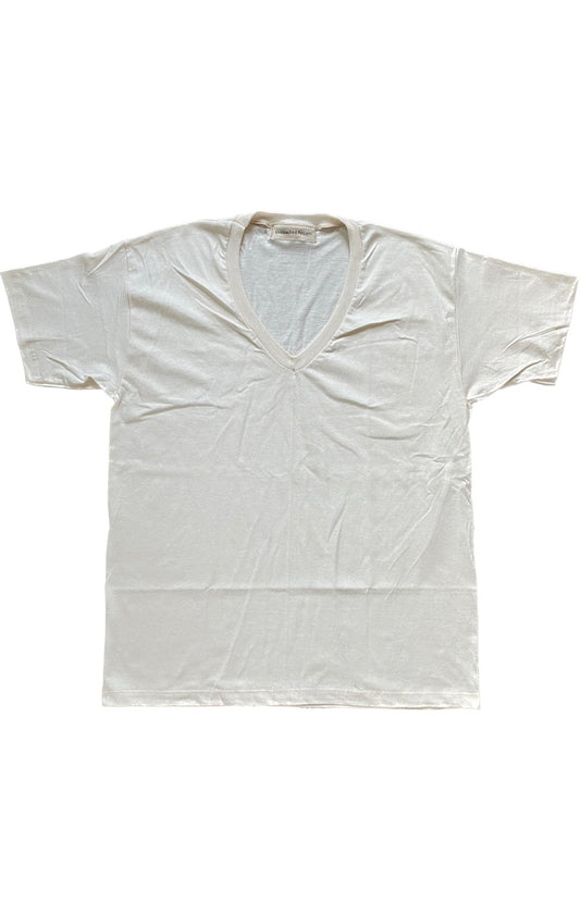 Unbleached V-Neck T-Shirt