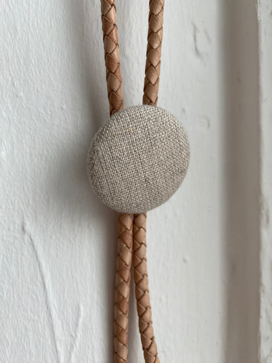 Undyed Bolo Tie