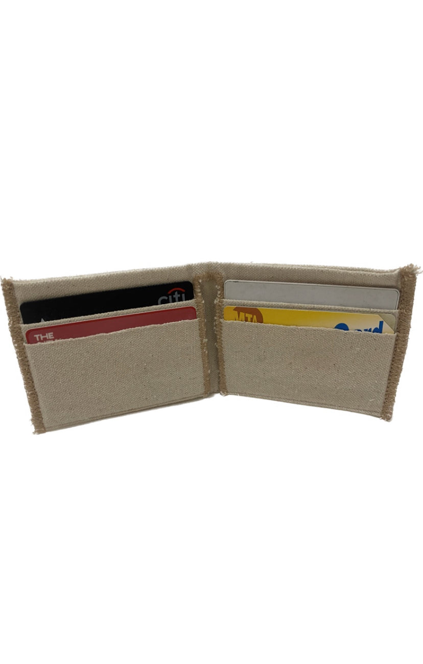 Canvas Billfold Wallet