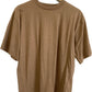 Undyed Boxy Brown T-Shirt