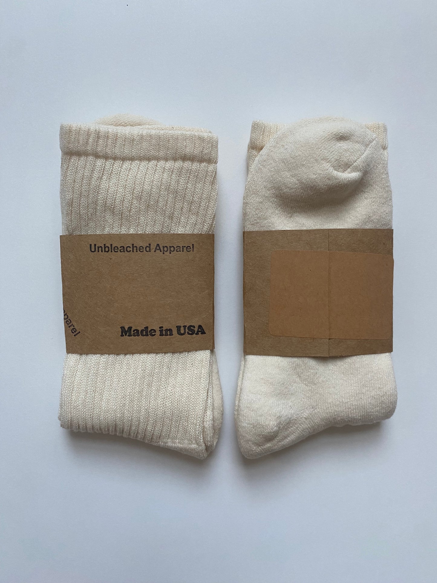 Organic Cotton Crew Socks