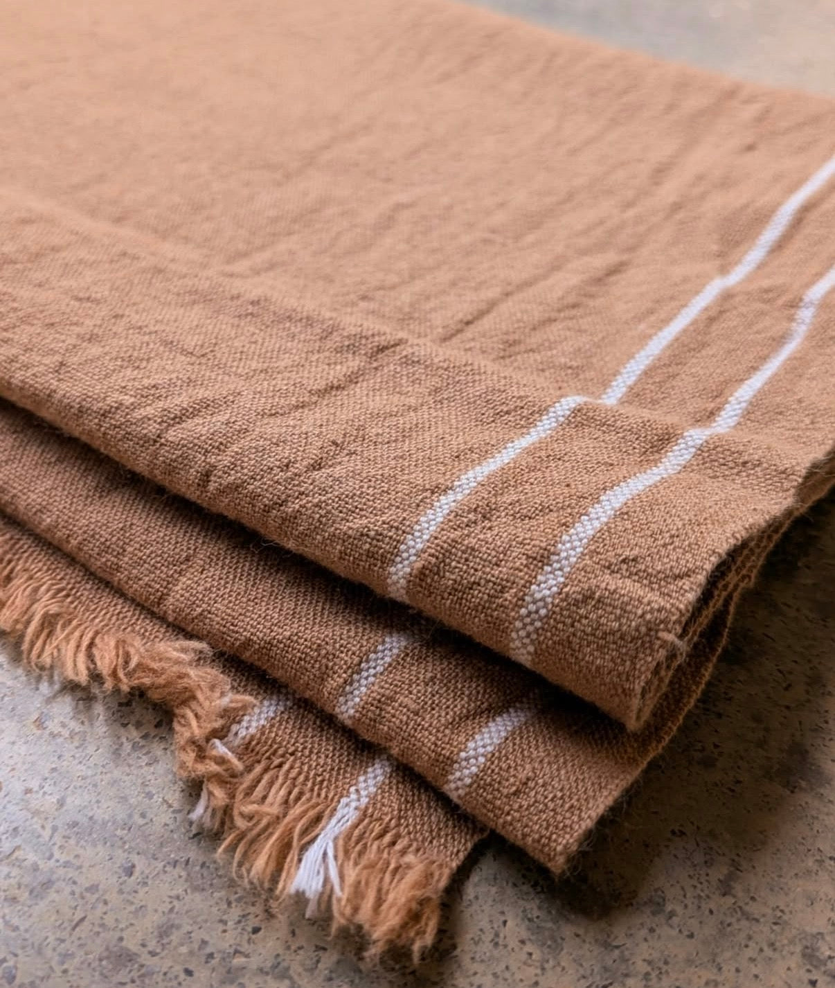 Undyed Brown Summer Towel