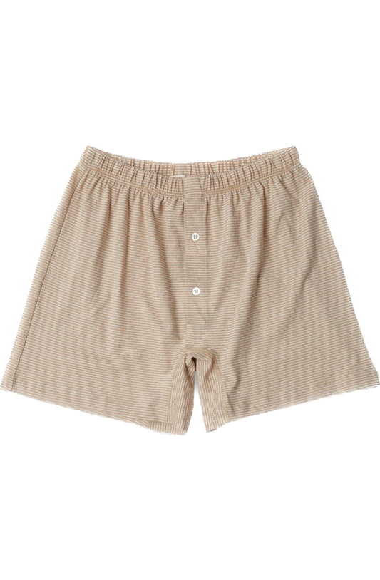 Undyed Brown Stripe Boxers