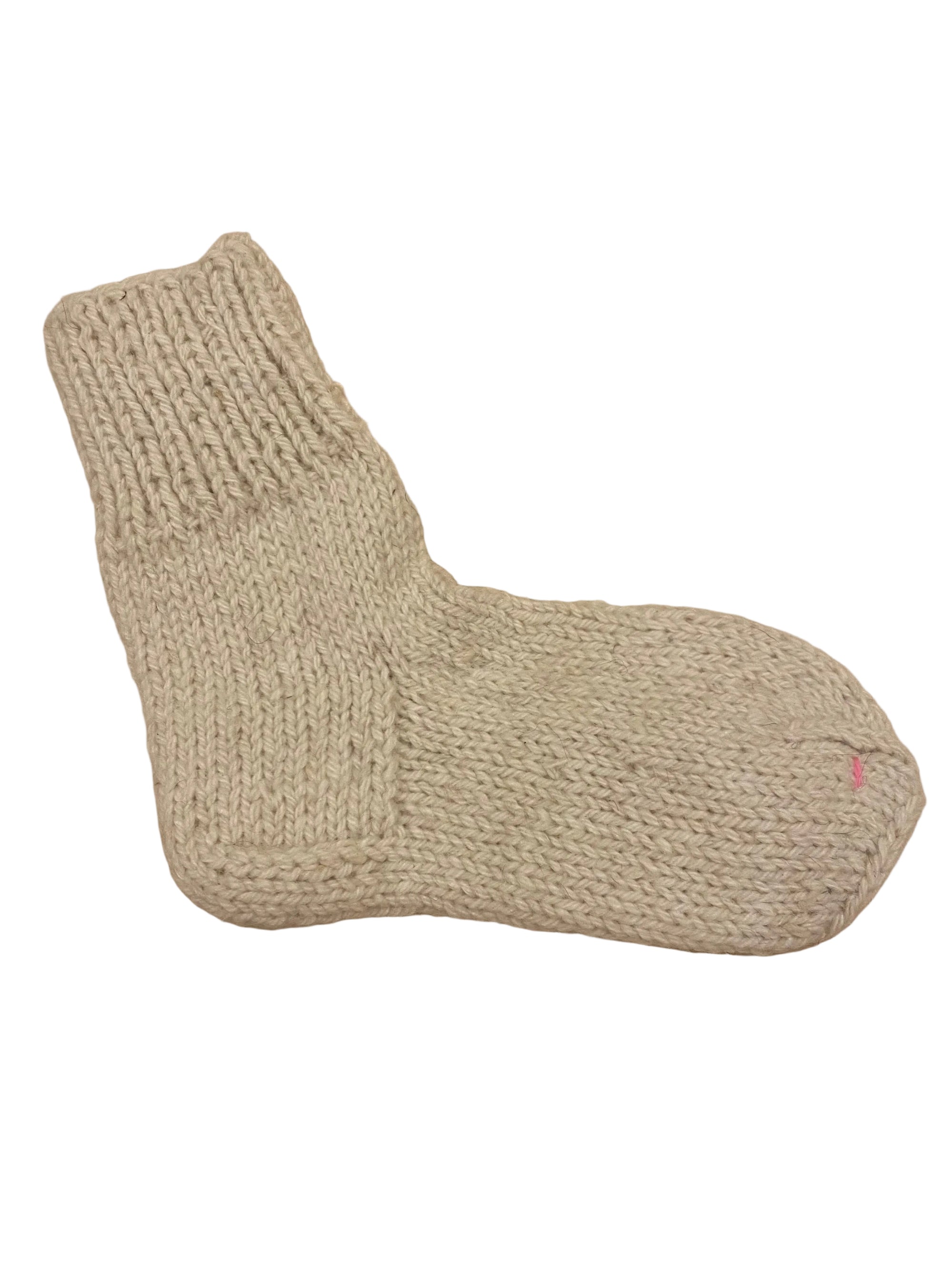 100% Wool Hand-Knit Russian Socks