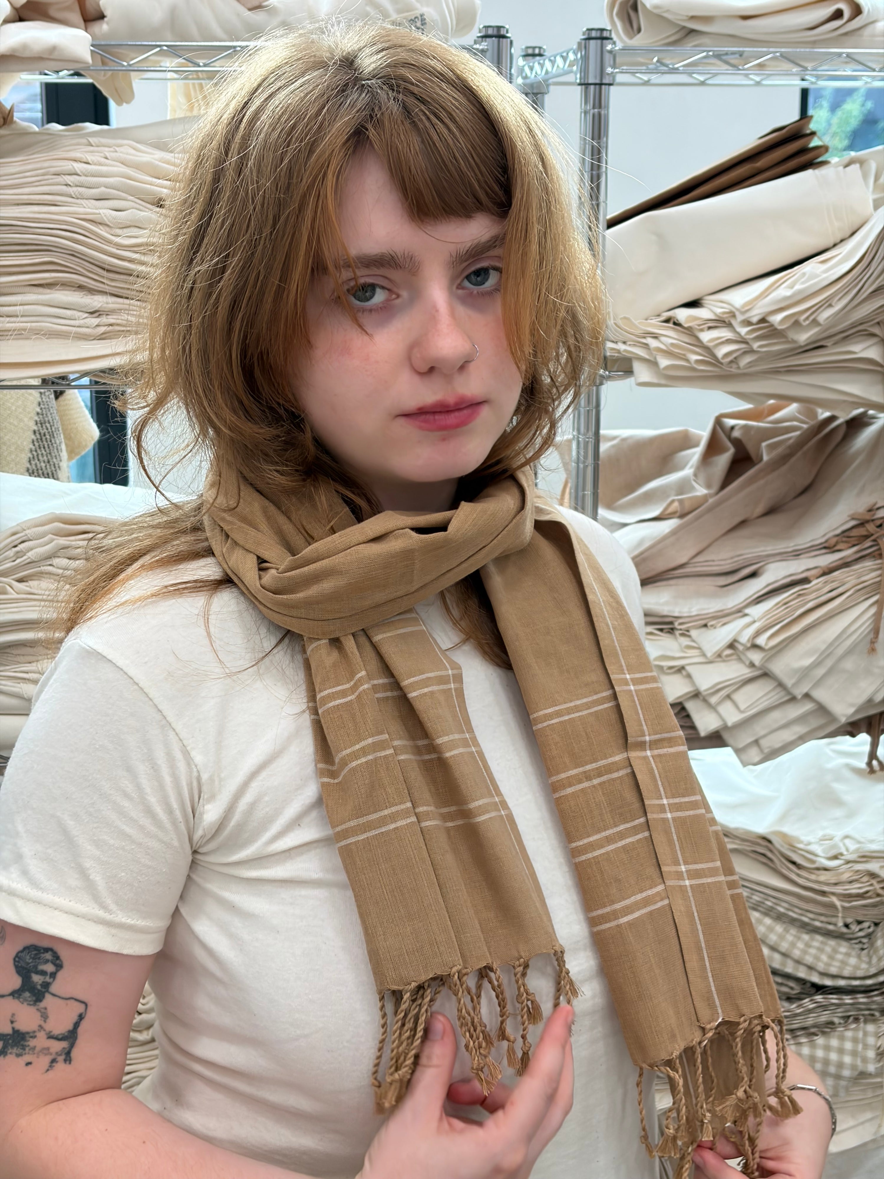Indian Brown Scarf