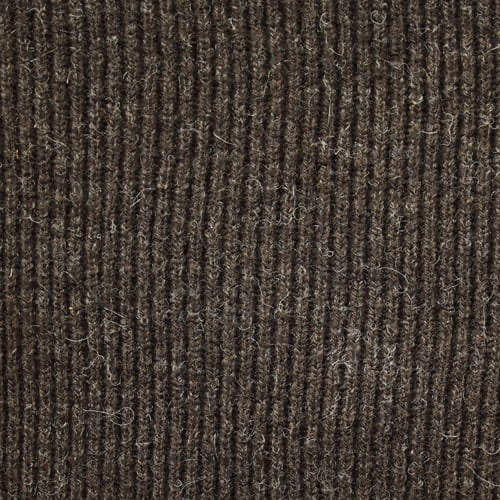 Undyed Hebridean Wool Hand-Knit Scarf