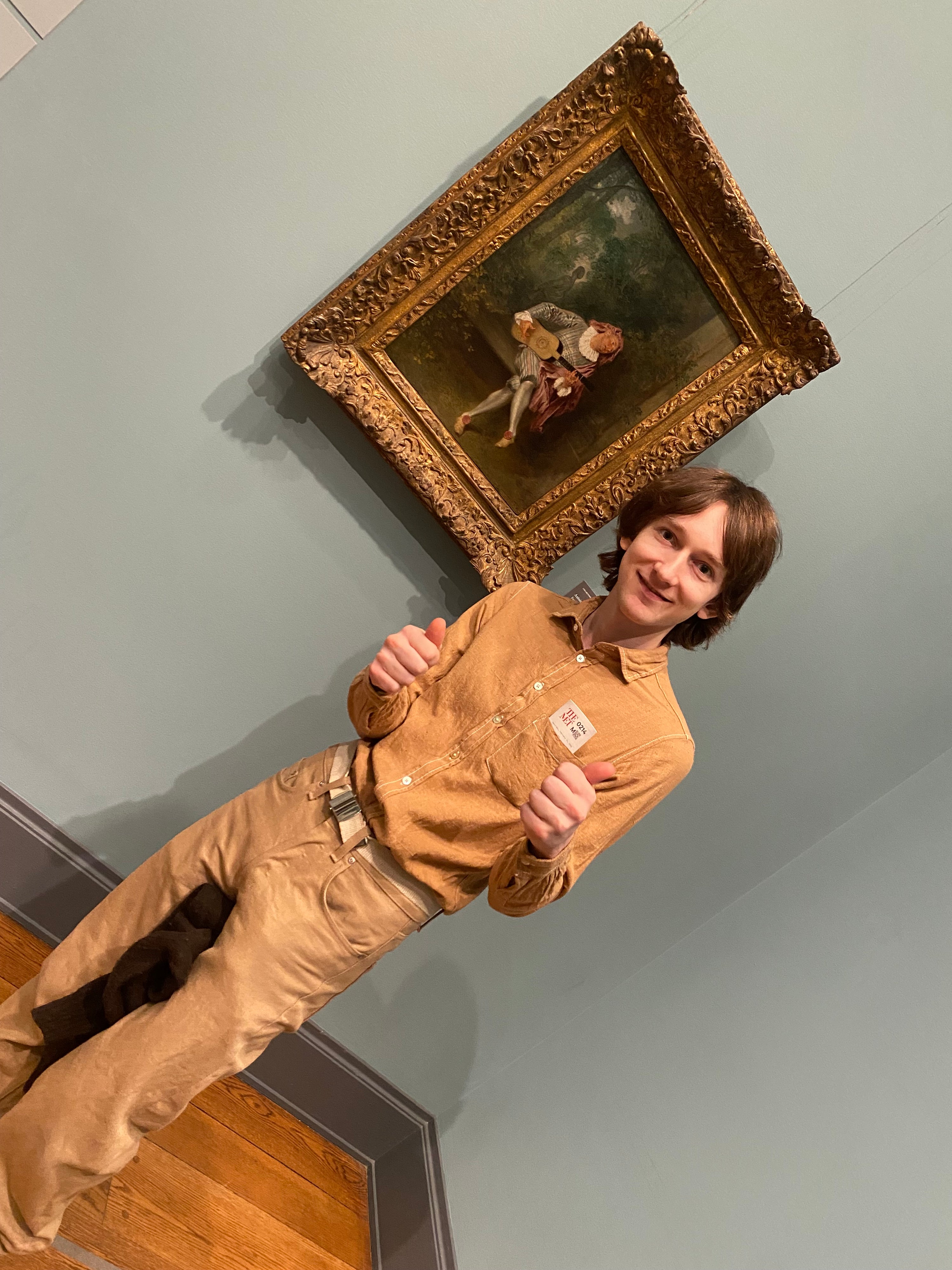 Undyed Brown Shirt