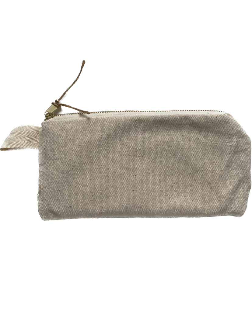 Unbleached Pencil Case
