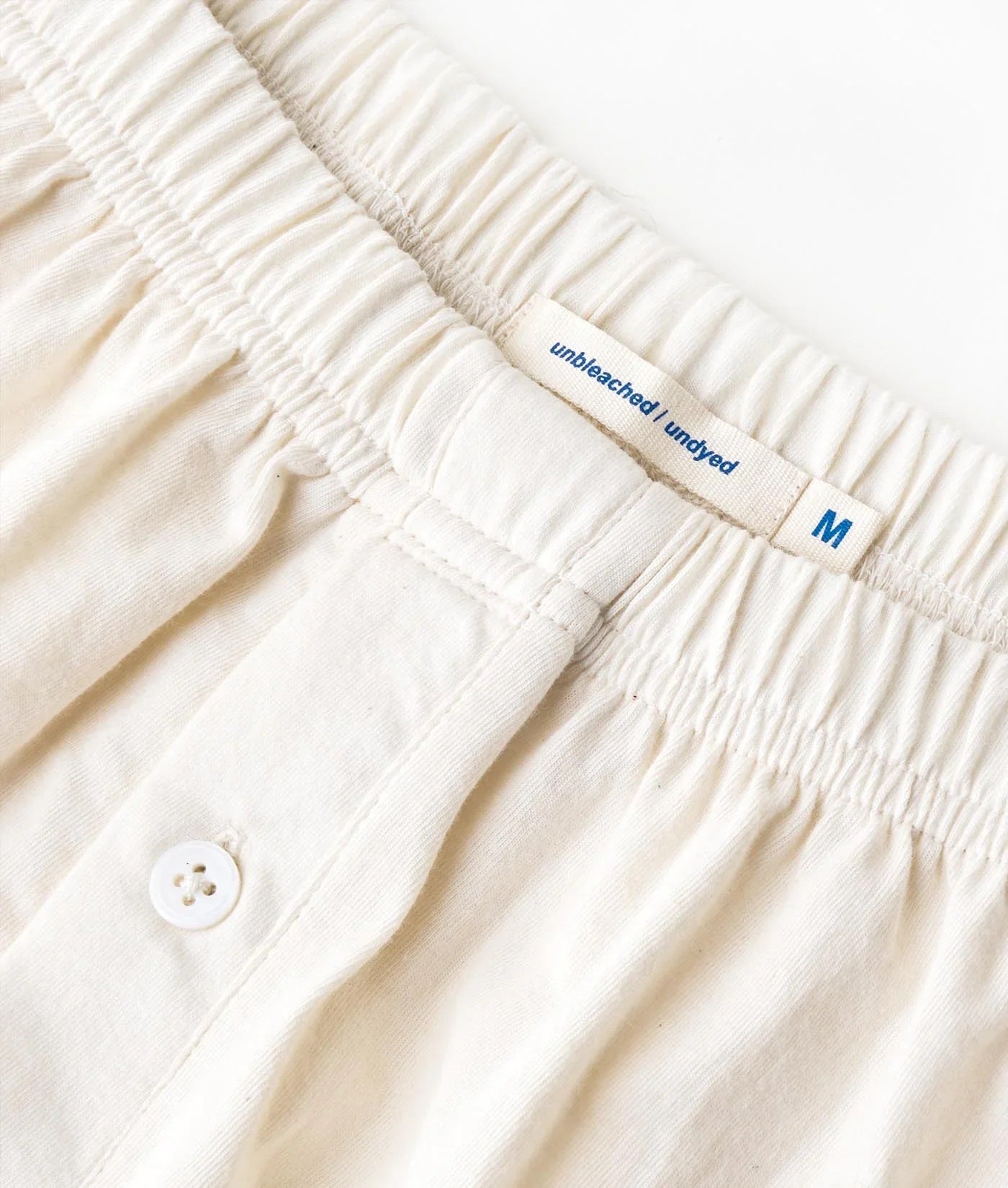 Undyed Jersey Boxers