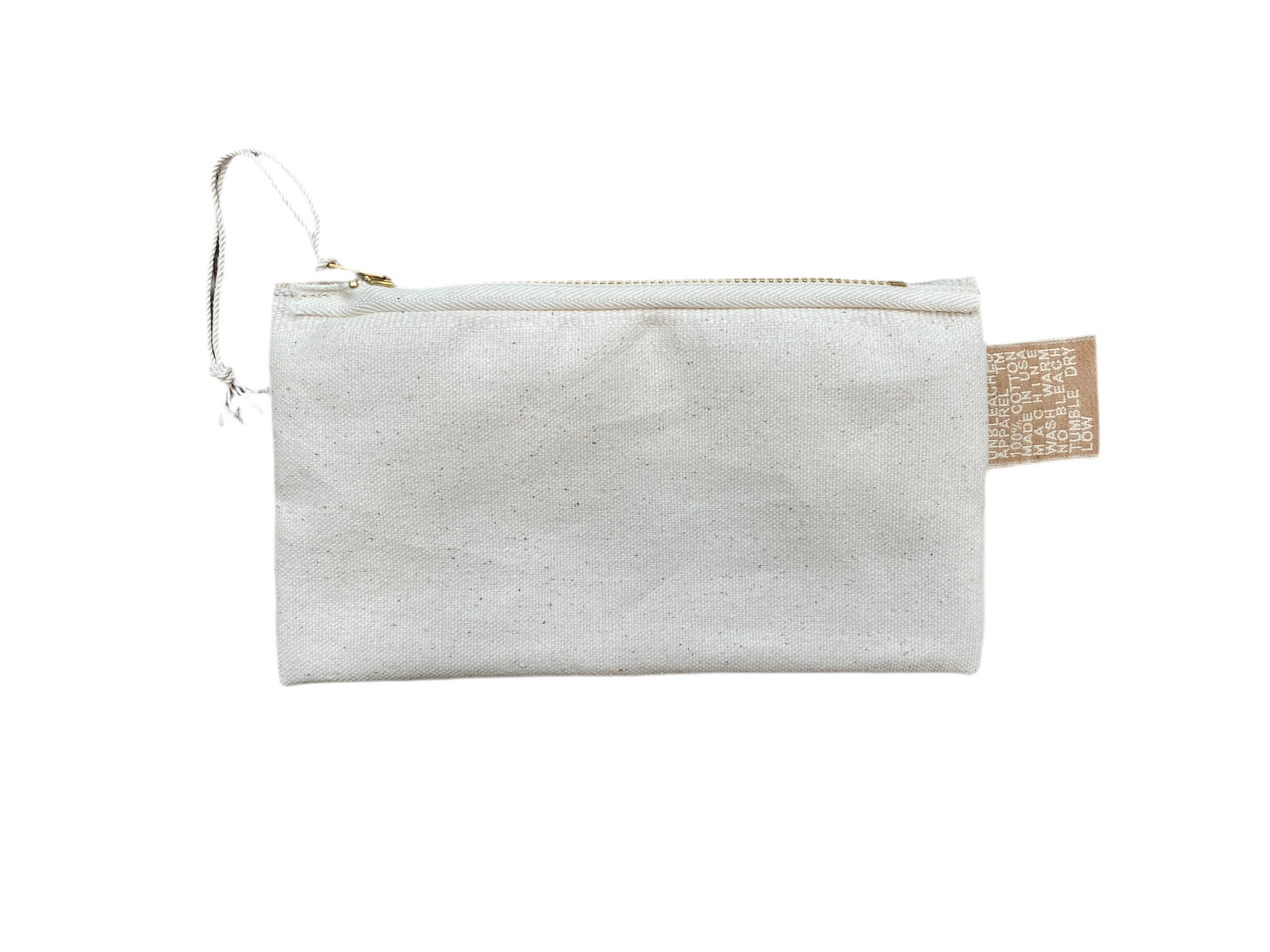 Unbleached Pencil Case