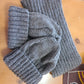 Hand-Knit Undyed Alpaca Beanie
