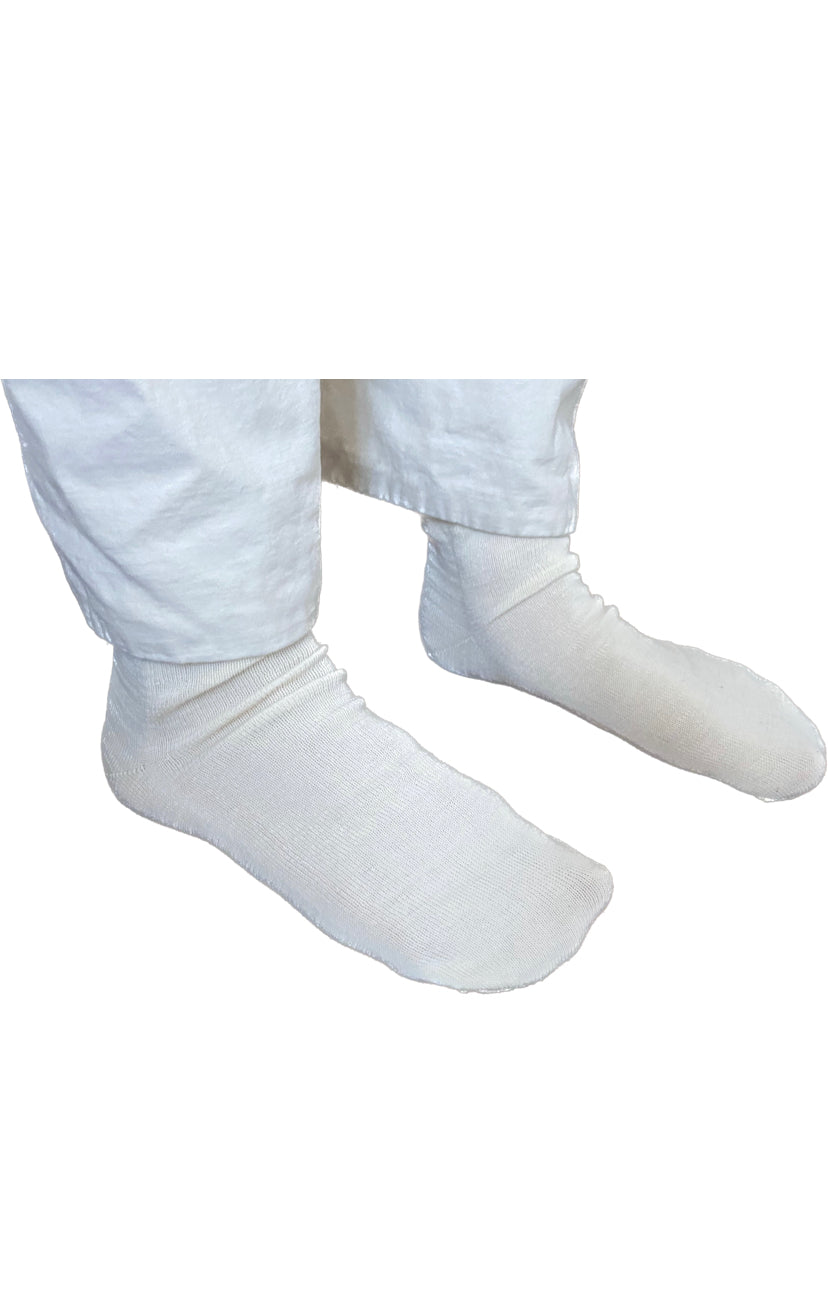 100% Organic Cotton Crew Socks