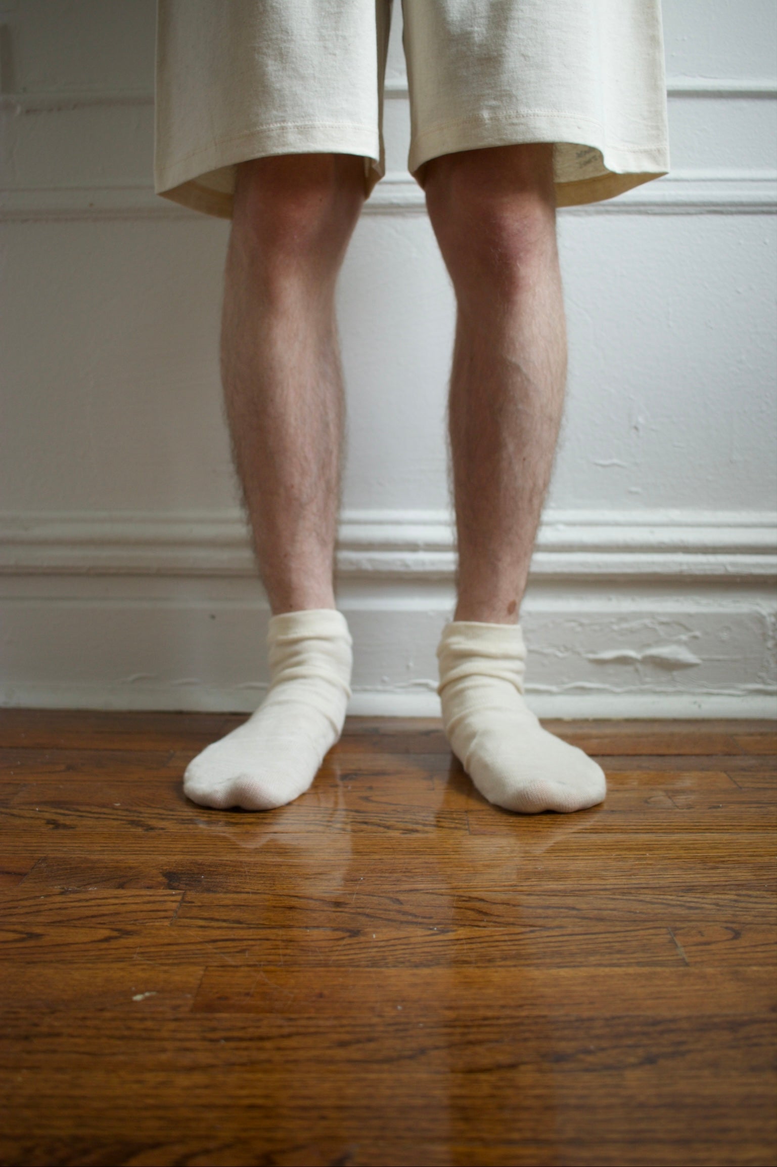 100% Organic Cotton 1/4 Crew Socks