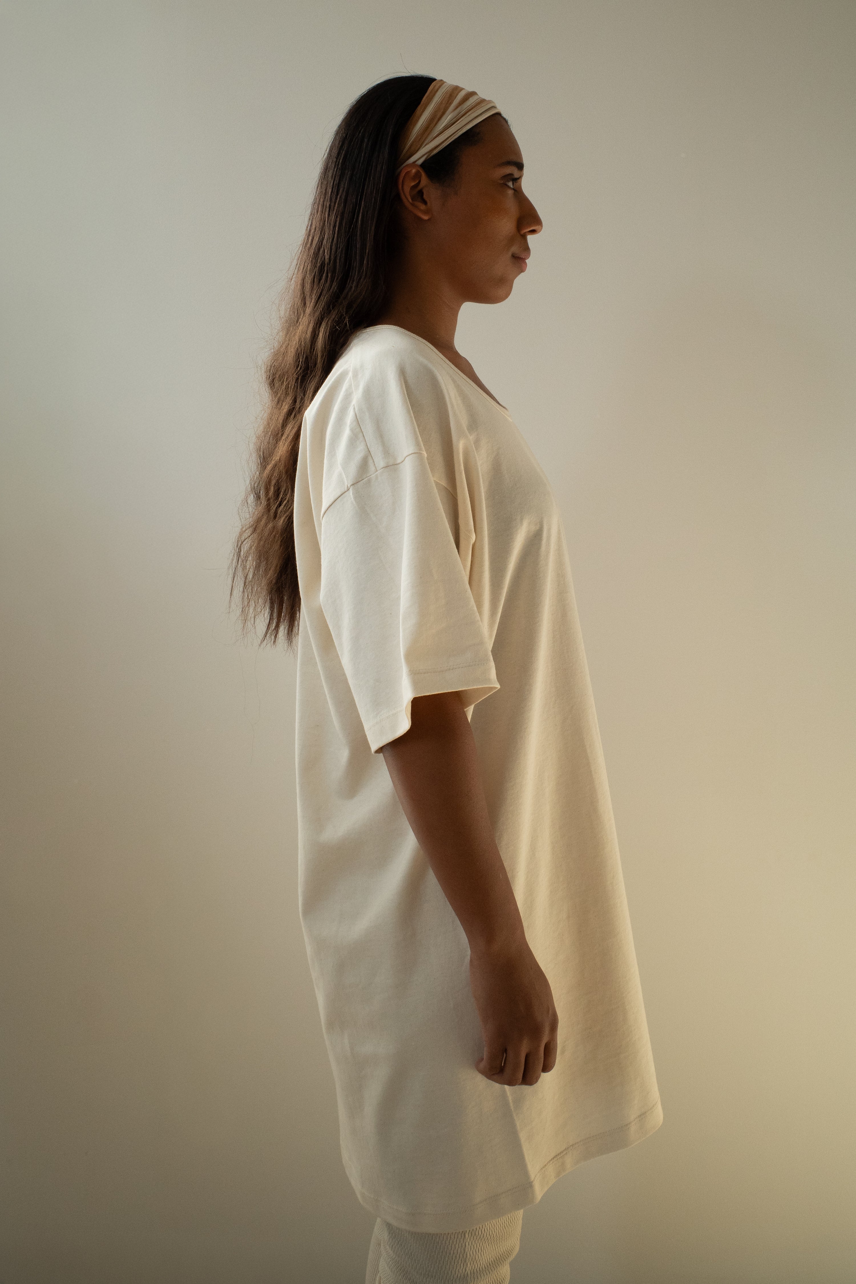 Unbleached Night Shirt