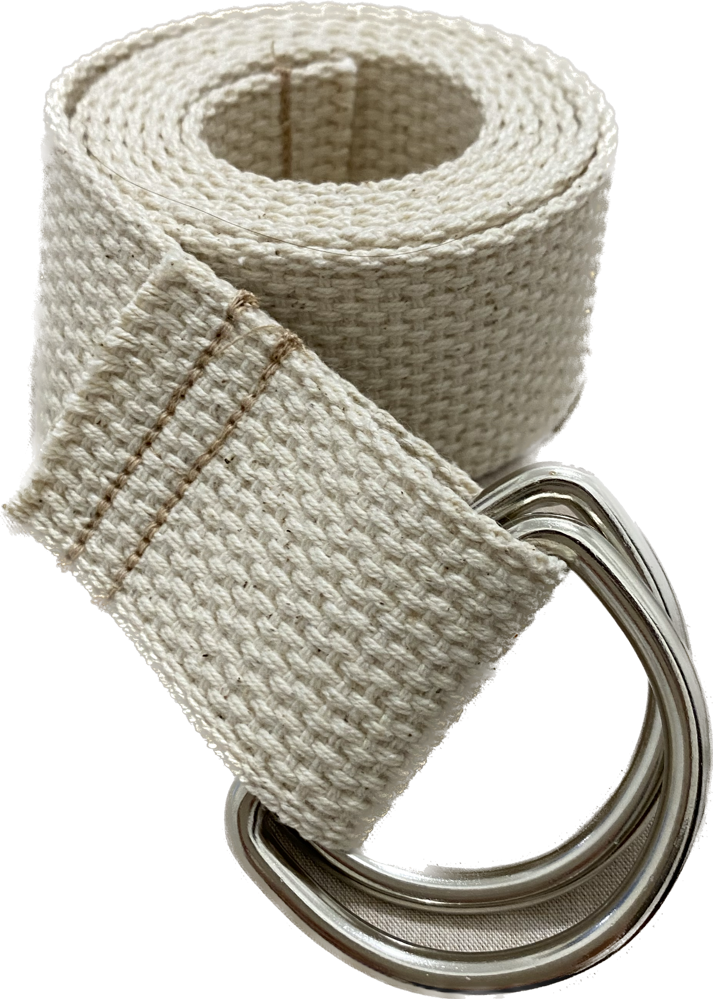 Cotton Web D-Ring Belt