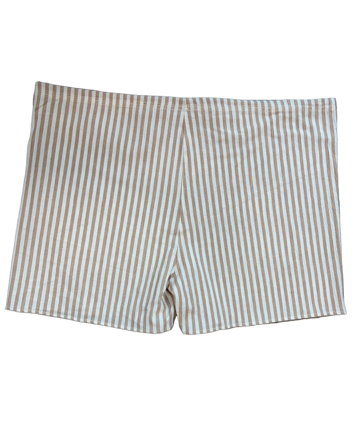 Foxfibre®️ Stripe Cotton Drawstring Boxer Shorts