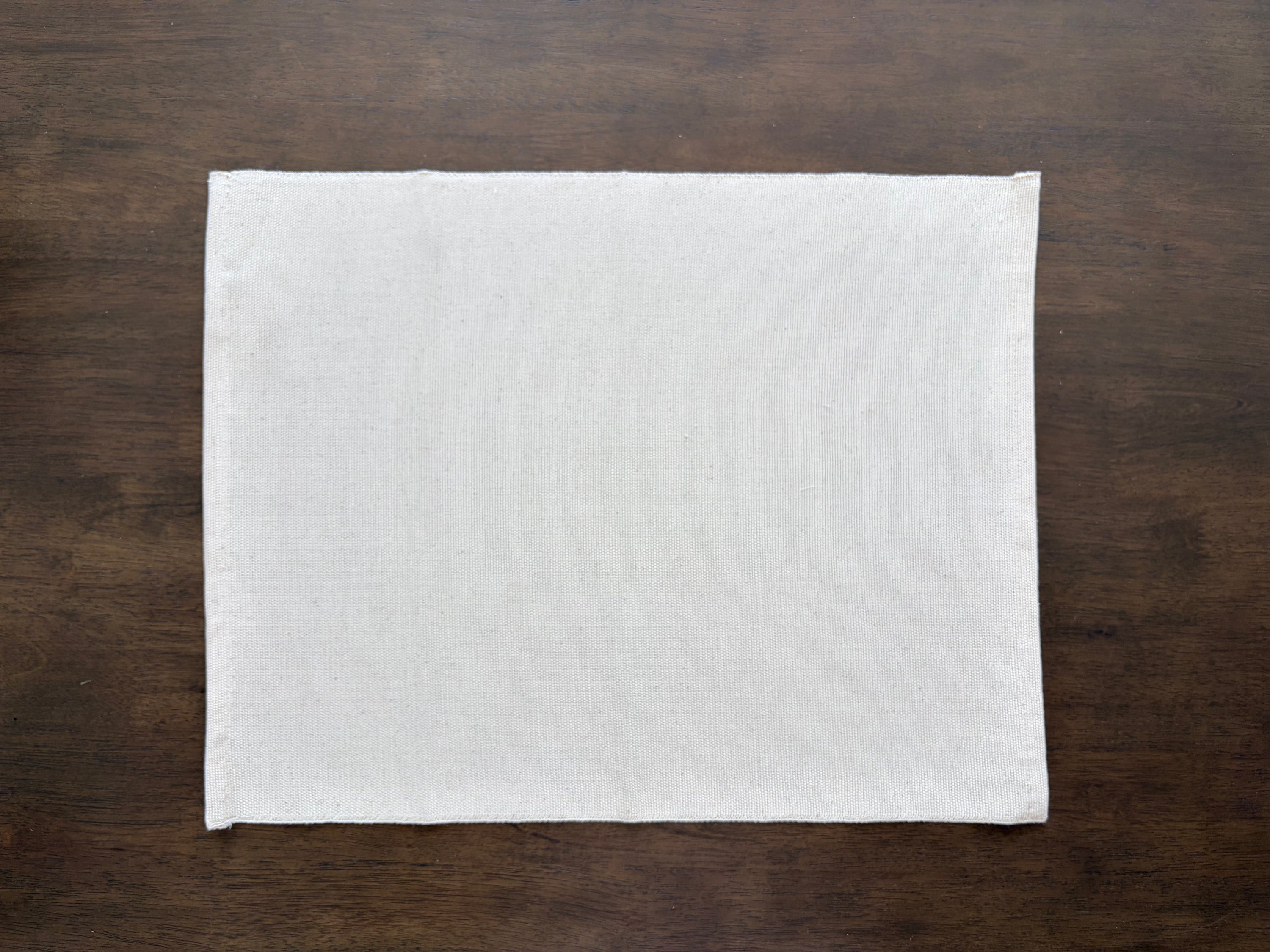 Unbleached Cotton Placemat