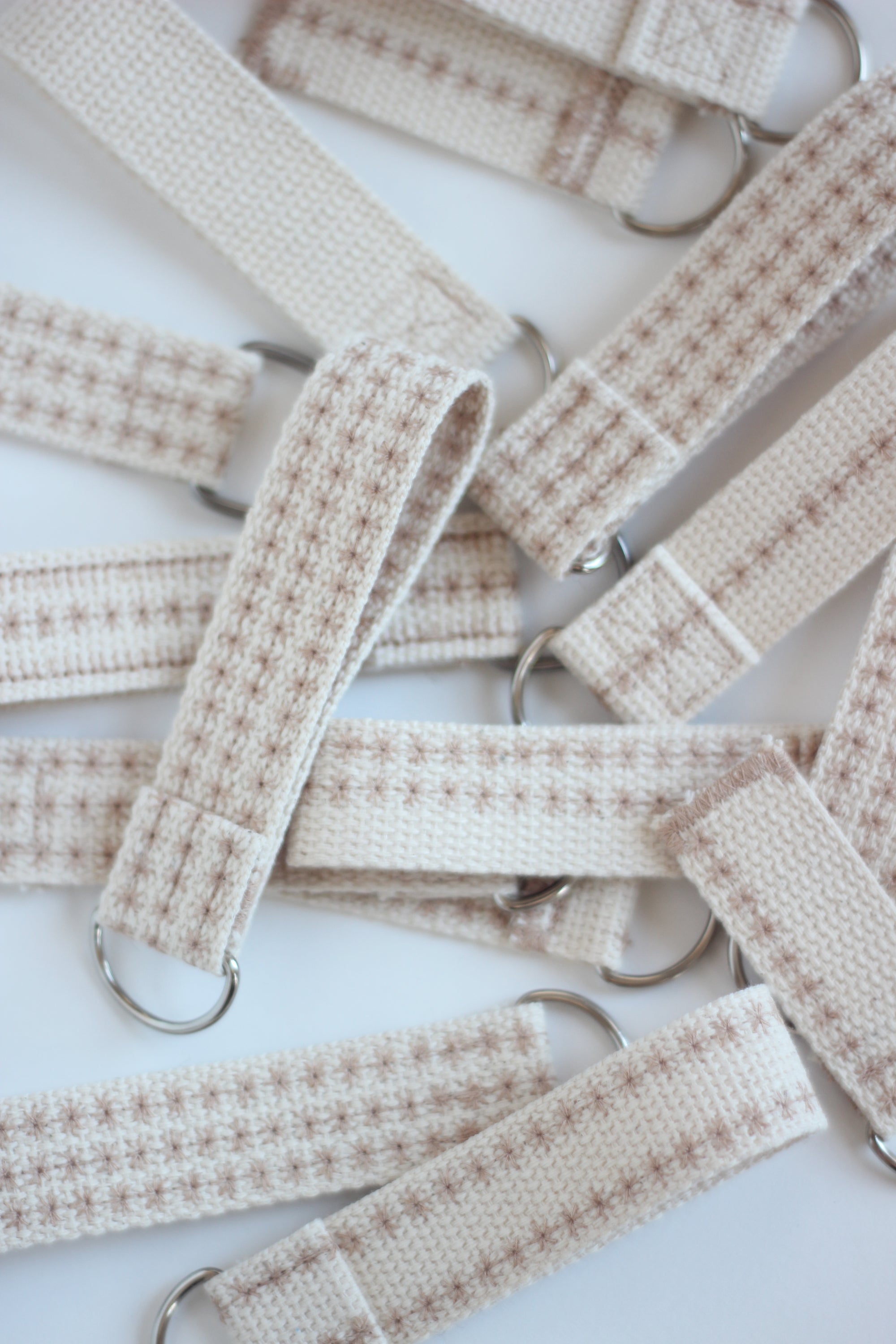 Embroidered Foxfibre®️ Keychain