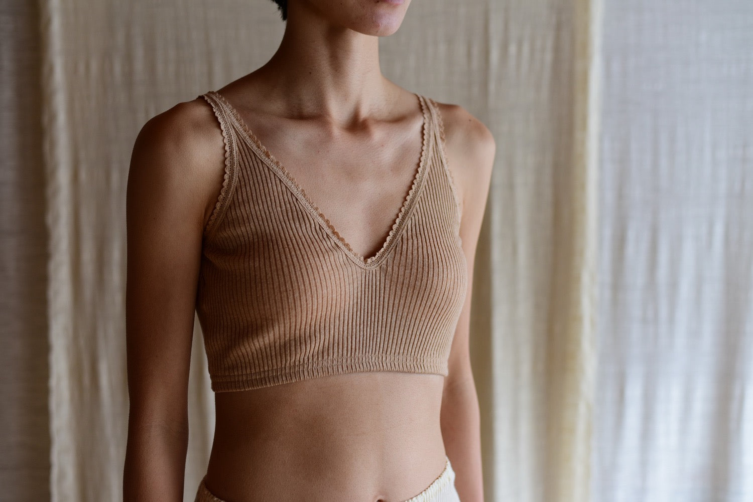 Sugano Organic Foxfibre® Lace Bra