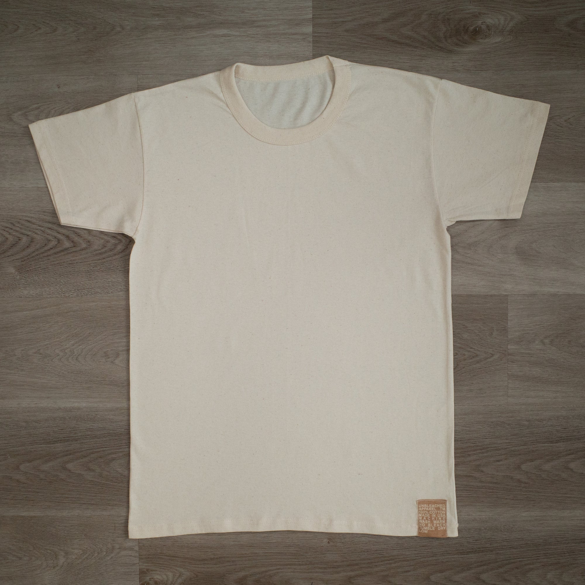 Ecru Big Fox Tag T-Shirt