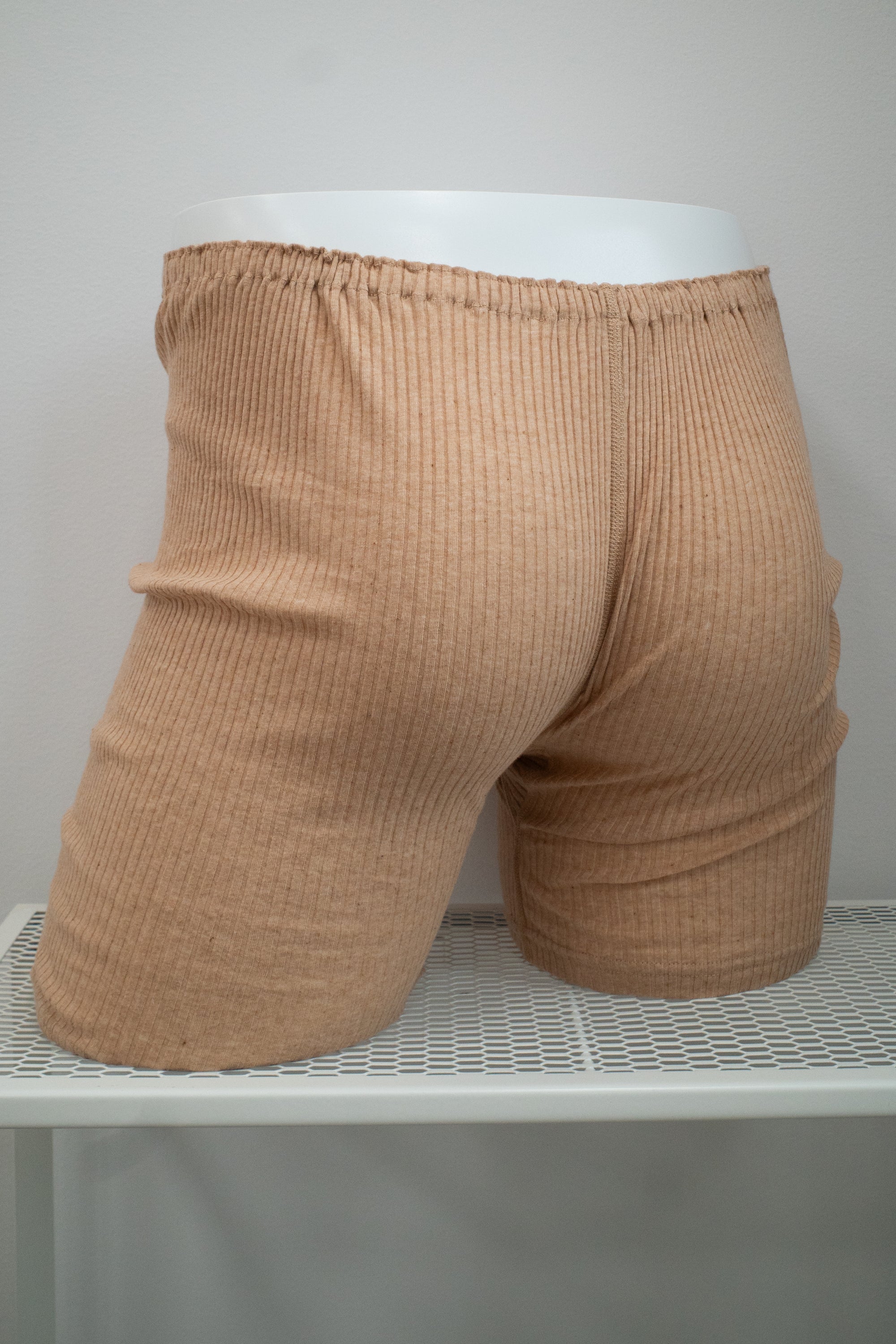 Foxfibre®️ Boxer Brief Rib Knit Trunks