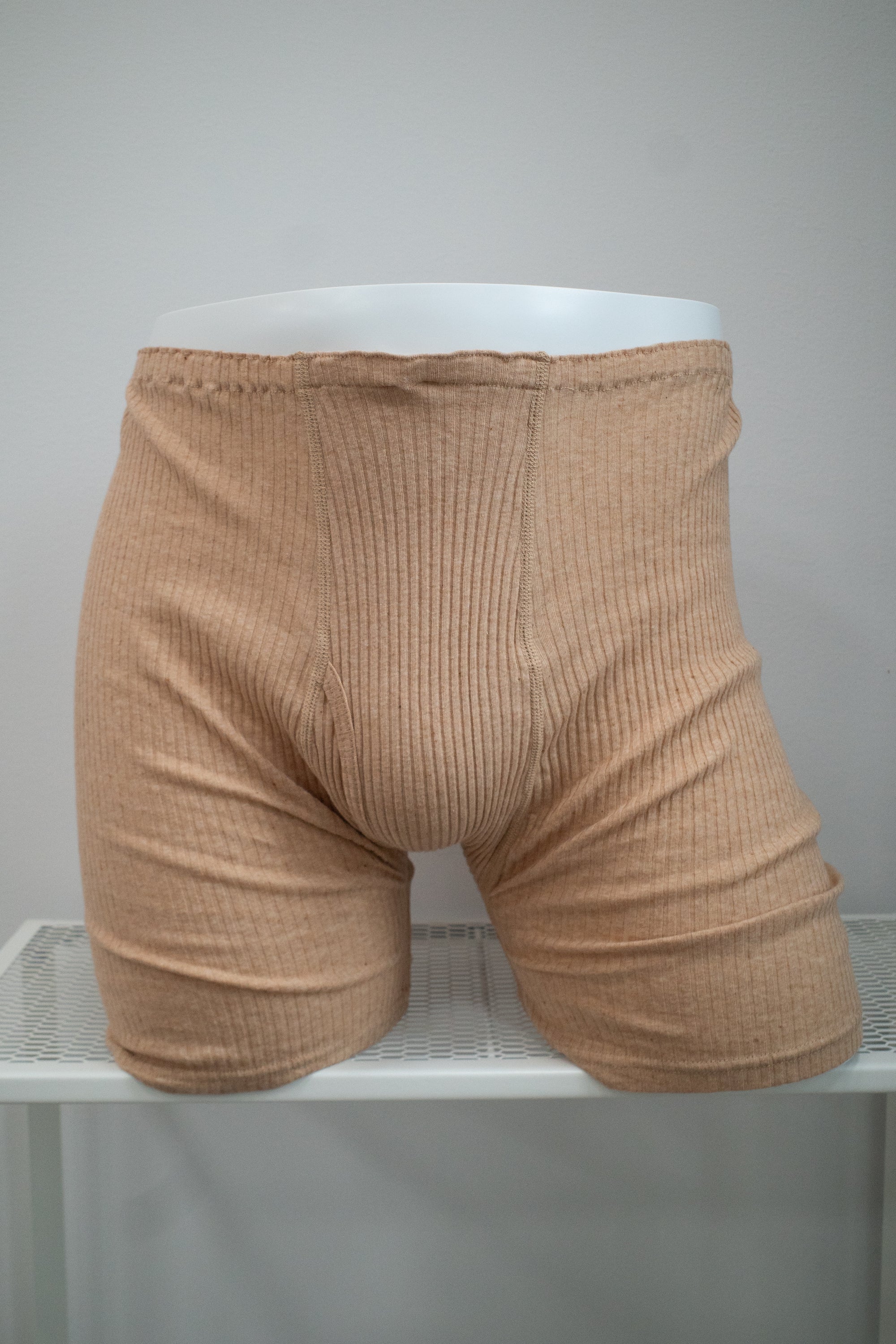 Foxfibre®️ Boxer Brief Rib Knit Trunks