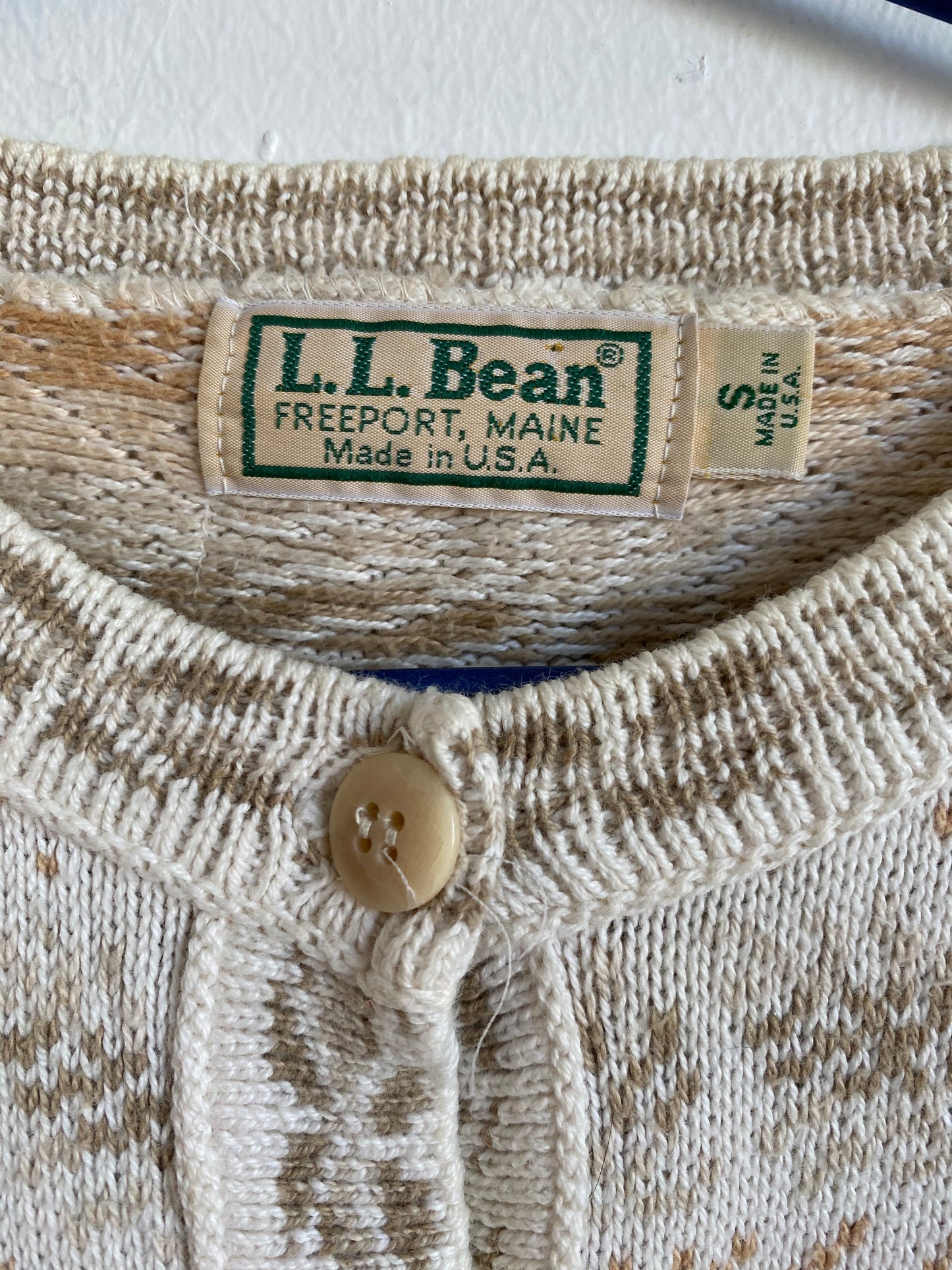 L.L. Bean Foxfibre®️ Cardigan