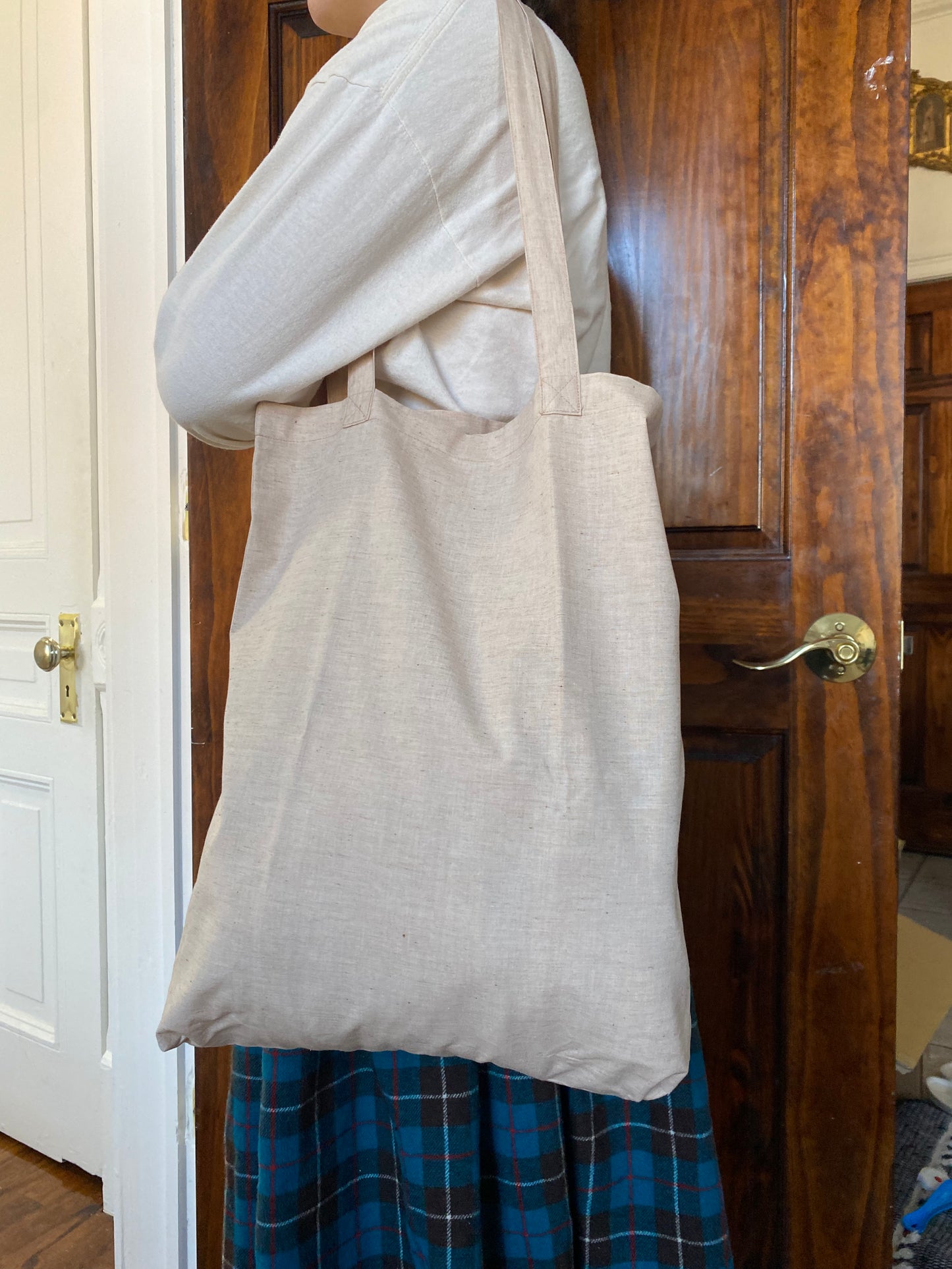 Foxfibre®️ Undyed Tote Bag