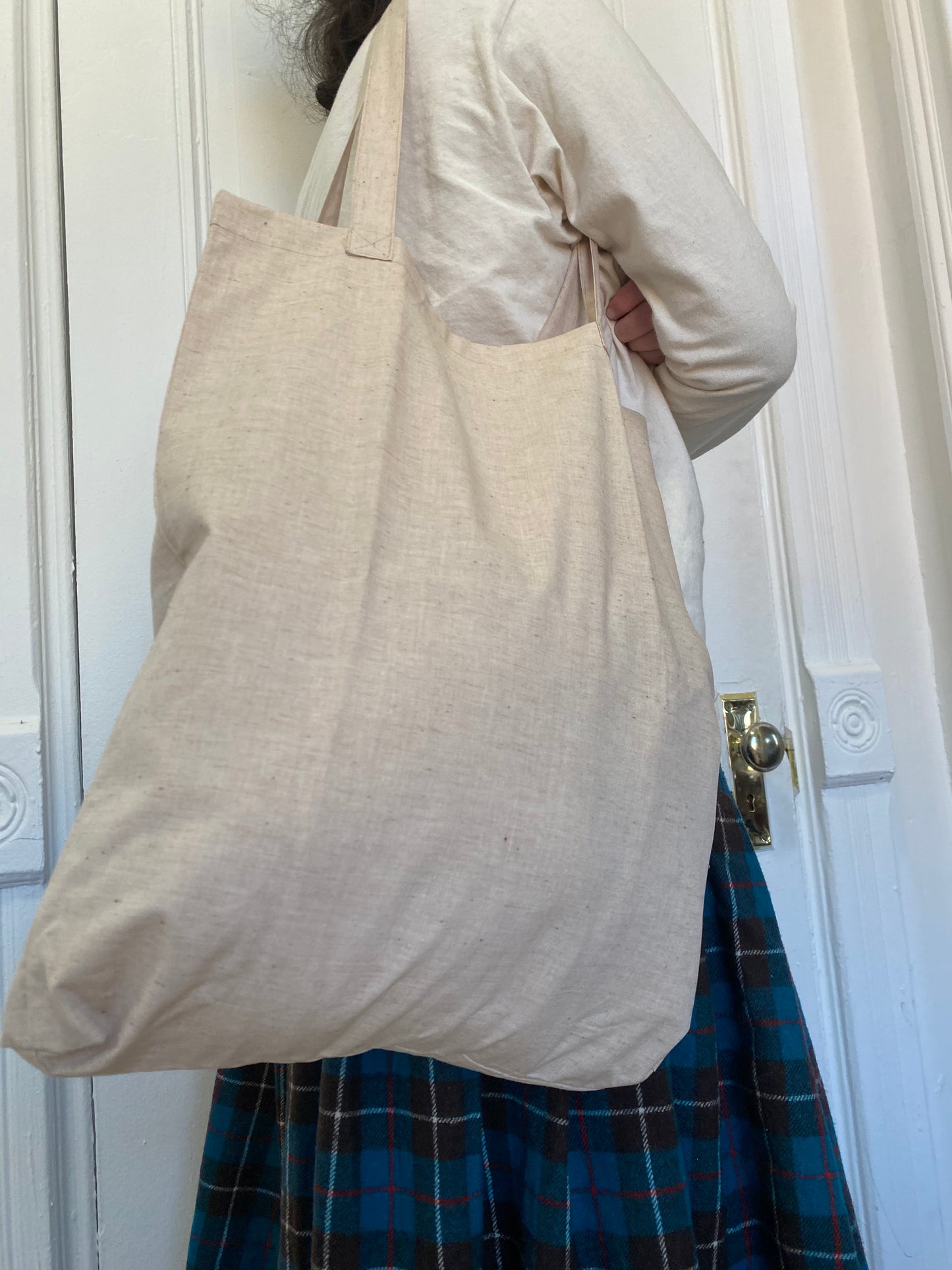 Foxfibre®️ Undyed Tote Bag