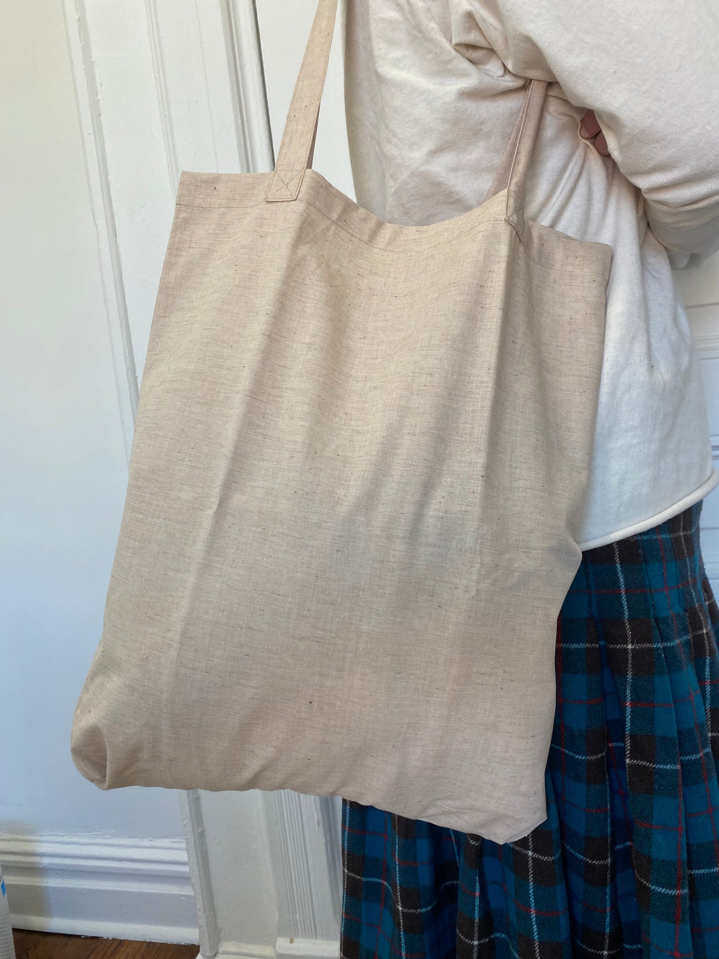 Foxfibre®️ Undyed Tote Bag