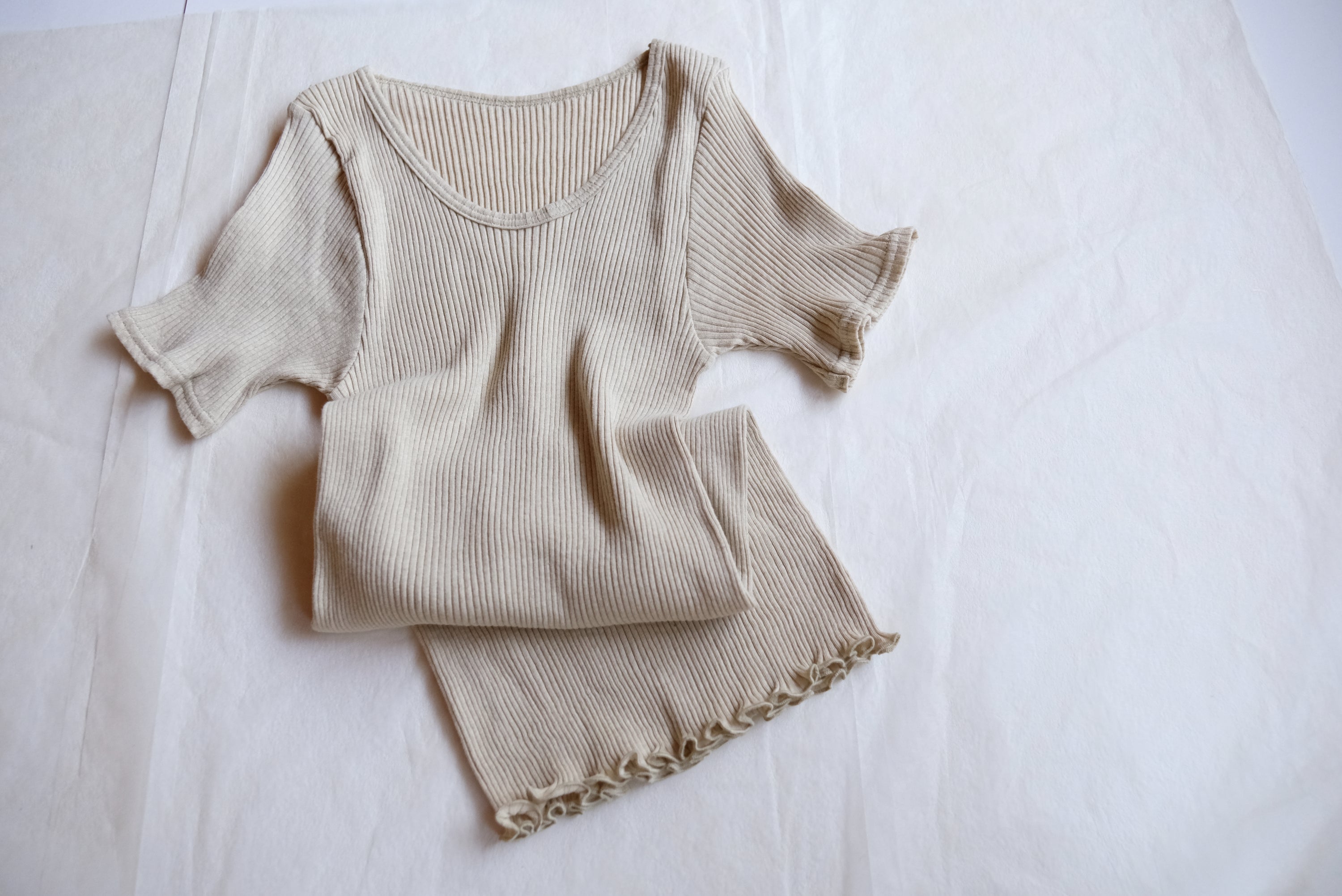 Foxfibre®️ Ladies Ribbed T-Shirt