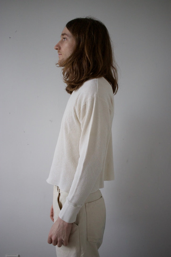 Waffle Knit Thermal Shirt