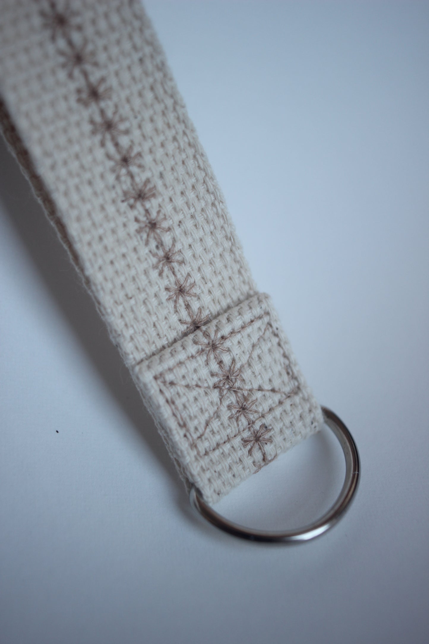 Embroidered Foxfibre®️ Keychain