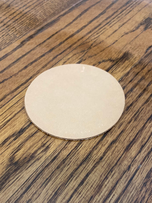 Vegetable Tanned Leather Coaster